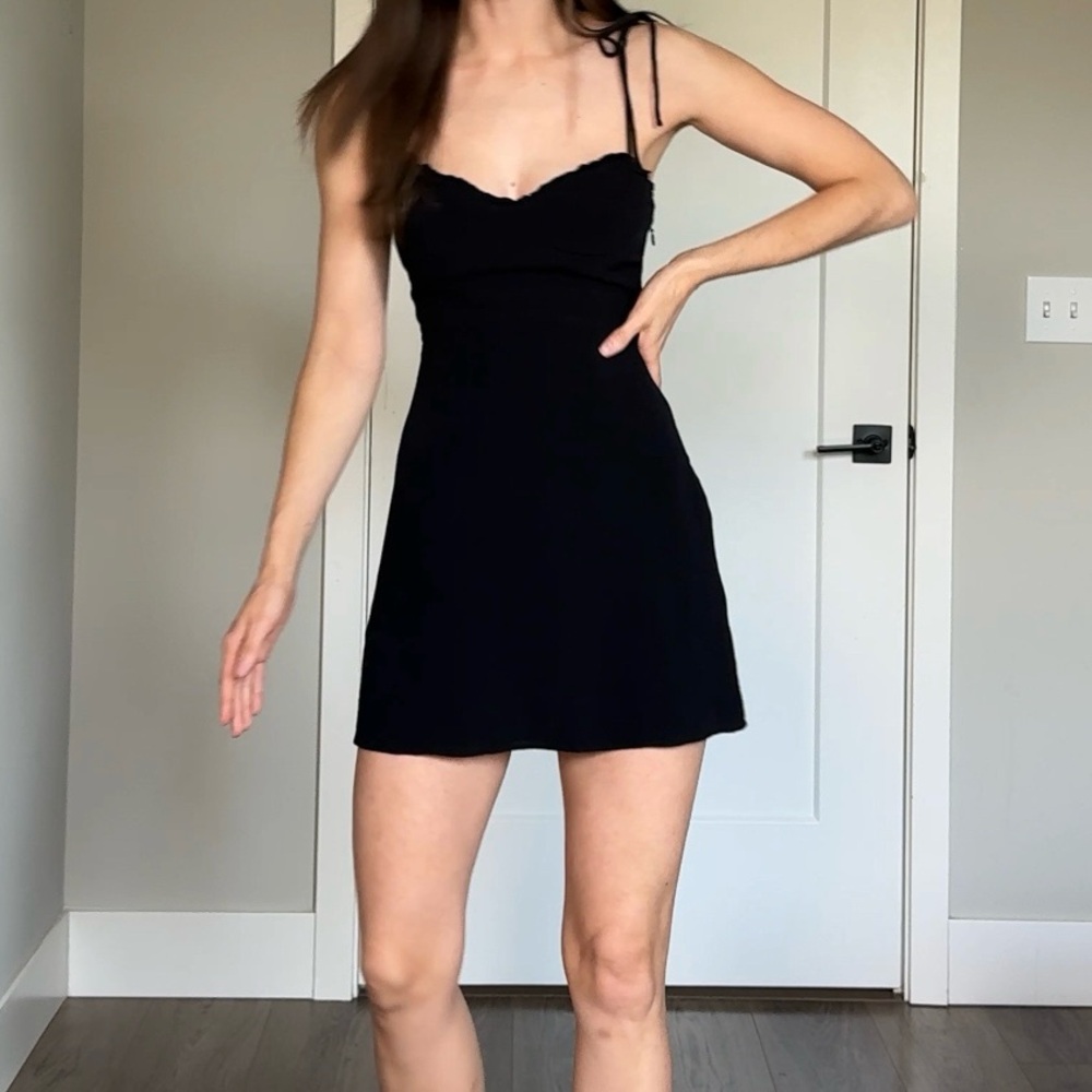 Wilfred Black Mini Dress